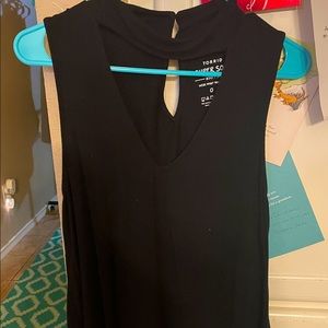 Torrid super soft knit keyhole button back tank torrid size 0